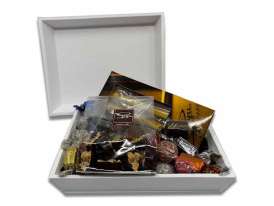 Bandeja Madera Blanca/ Surtido de Espec. Goya