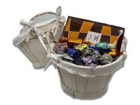 Cesto Bambú Blanca/ Especial. Goya