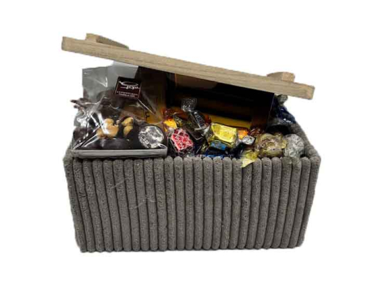 Caja Tela Tapa Md. / Surtido de Espec.